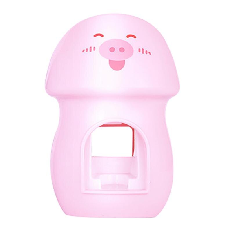Cute Wall Mount Kids Automatic Toothpaste Dispenser Toothpaste Squeezer Toothbrush Holder For Children Bathroom Accessories Set: Toothpaste squeezer1