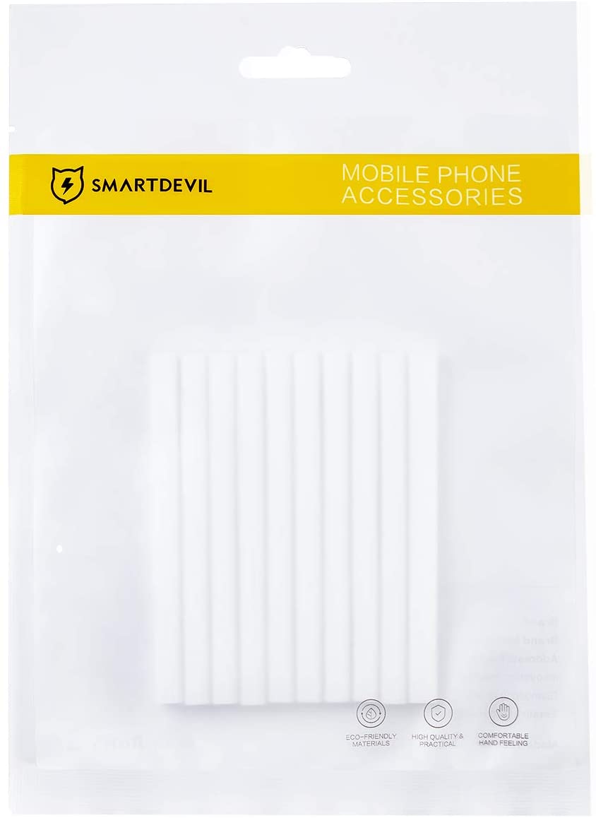 Smartdevil 10 Stuks Luchtbevochtiger Stokken Katoenen Filter Refill Sticks Wicks Vervanging Voor Draagbare Persoonlijke Usb Aangedreven