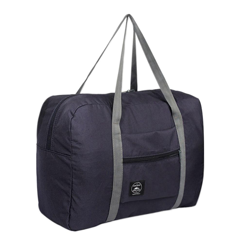 Large Capacity Travel Bag For Man Women Weekend Bag Big Capacity Bag Travel Carry on Luggage Bags Overnight: Dark Blue