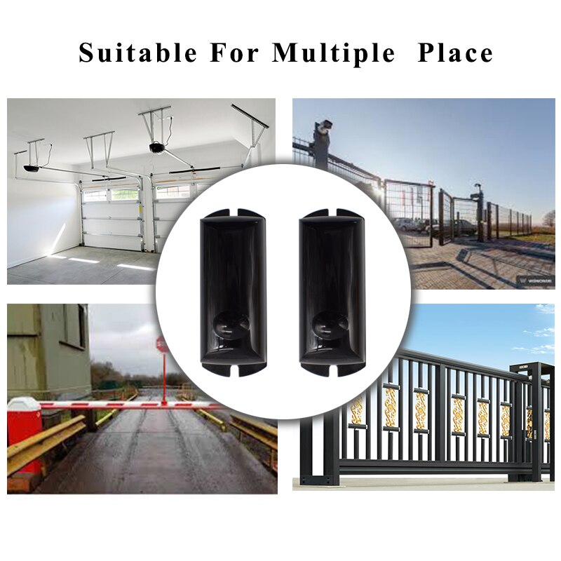 Lnfrared Sensor Photoelectric Eye Photocell Compatible Infrared Photocell Automatic Gate Detector Alarm Fence Sensor