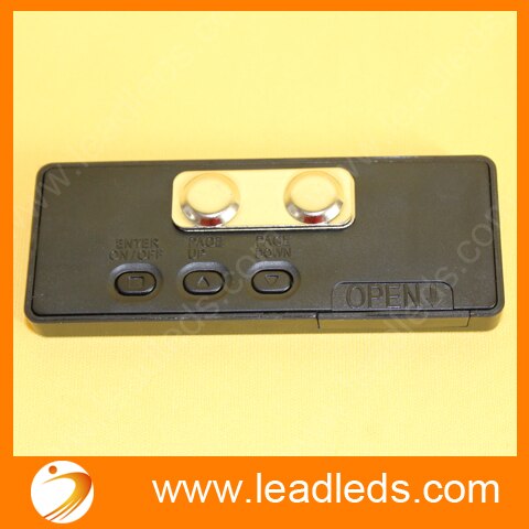 Scrollen Falshing bericht led auto badge verlichting met gele kleur