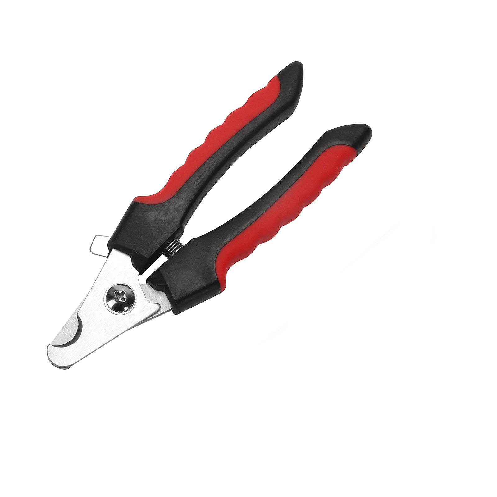 Coupe-ongles pour chien et chat, avec faucille, ciseaux de toilettage en acier inoxydable, pour griffes d'animaux, fournitures pour chiens: GRIS