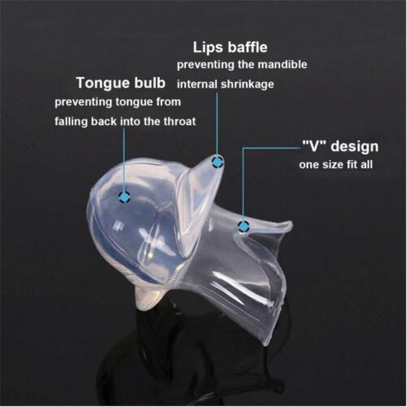 Stopper Silicone Tongue Anti Snore Snoring Tongue Snore Sleep Apnea Anti Ronflement Anti Snore Device Sleep Snoring Mouthpiece