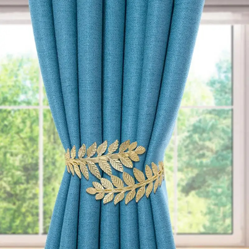 Metal Butterfly Curtain Tieback DIY Beautiful Curtains Tie Backs Exquisite Light Luxury Curtain Binding Strap