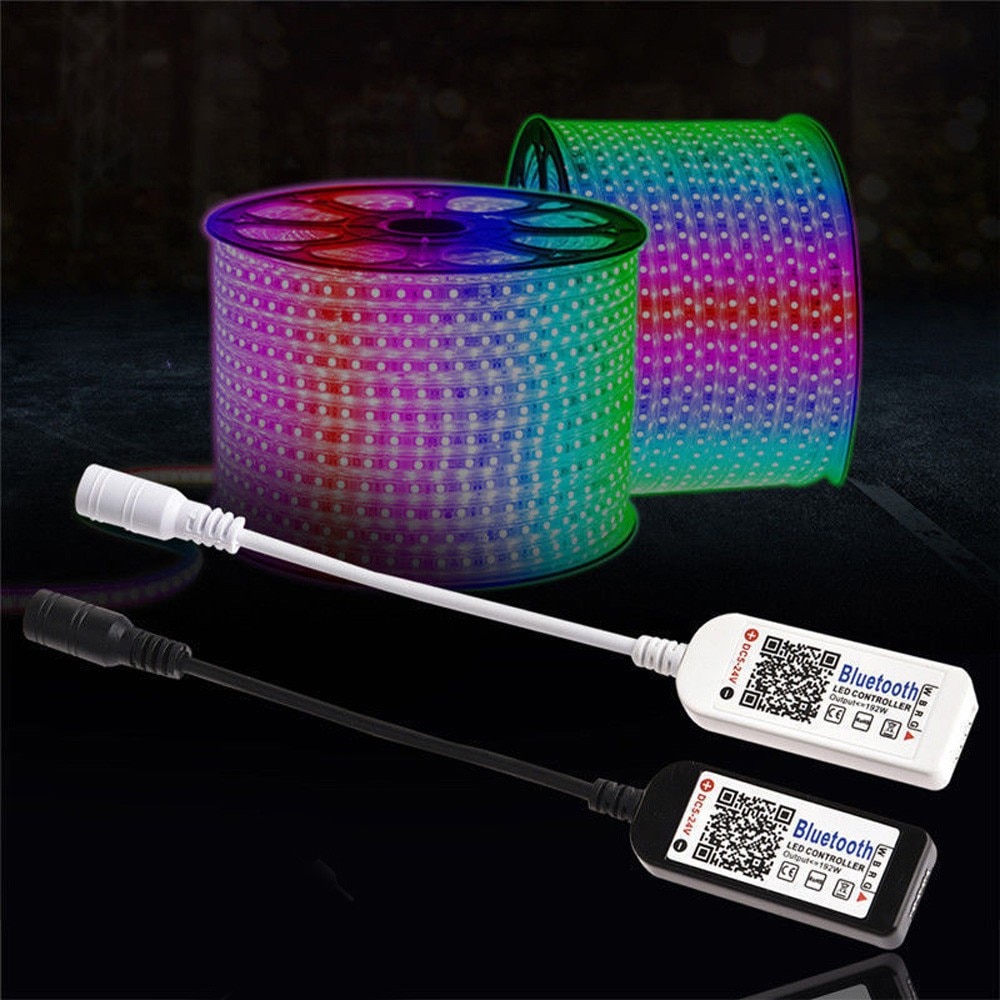 Wifi Mini Rgb Bluetooth Controller Dc 5V 12V 24V Mini Muziek Bluetooth Controller Light Strip Controller Voor rgb Rgbw Led Strip
