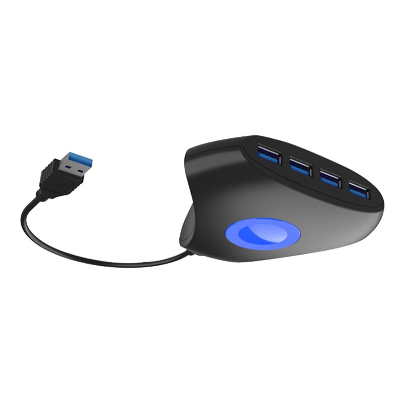 Usb 3.0 Hub High-Speed Transmissie Multifunctionele Vier-Poort Splitter Hub Uitbreiding Converter Usb Converter