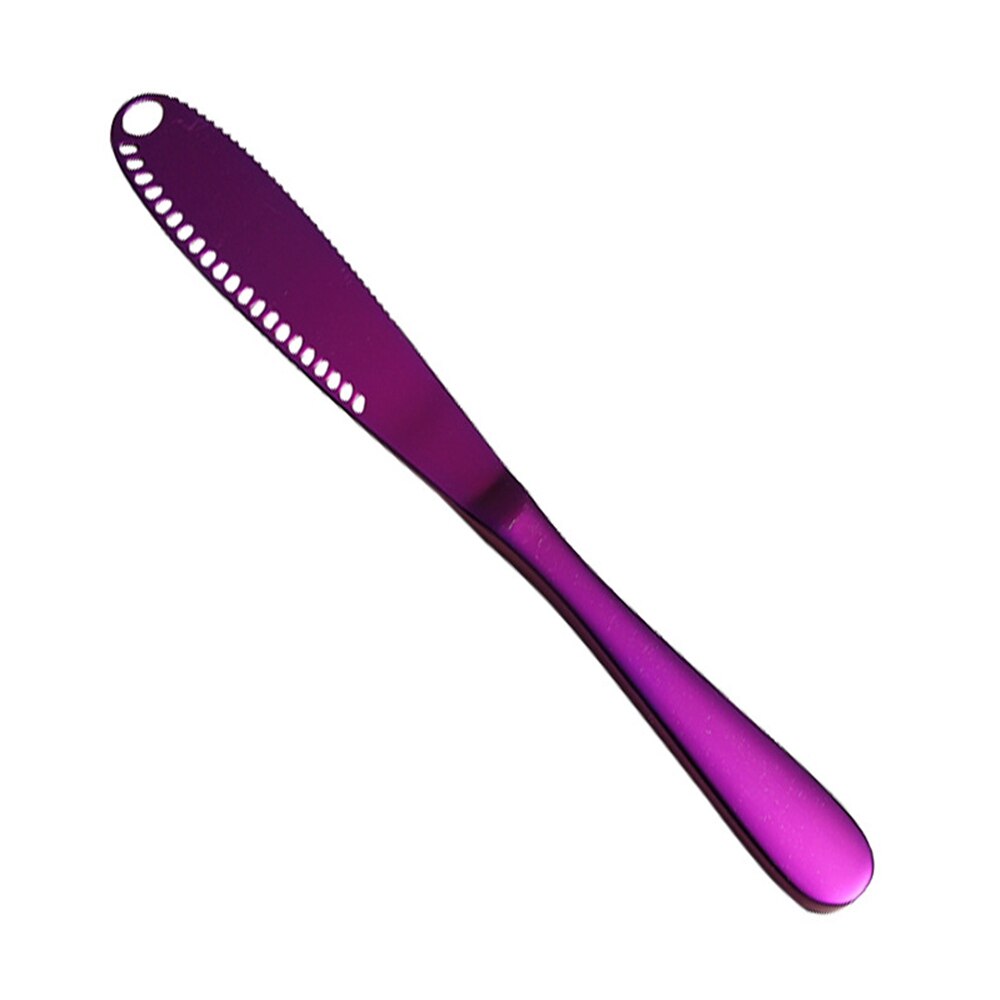 Stainless Steel Round Hole Cheese Cutter Bread Marmalade Spread Butter Dessert Jam Cheese Tools Tableware: Z