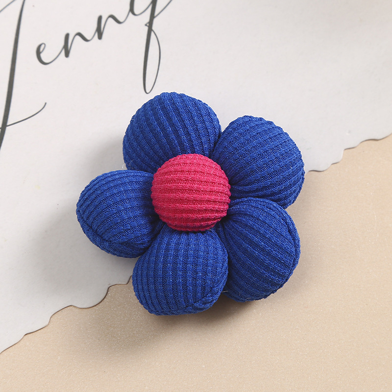 Flores para manualidades, 10 piezas, relleno de flores, tela de algodón hecha a mano, apliques acolchados, tocados, horquilla, parches, manualidades DIY