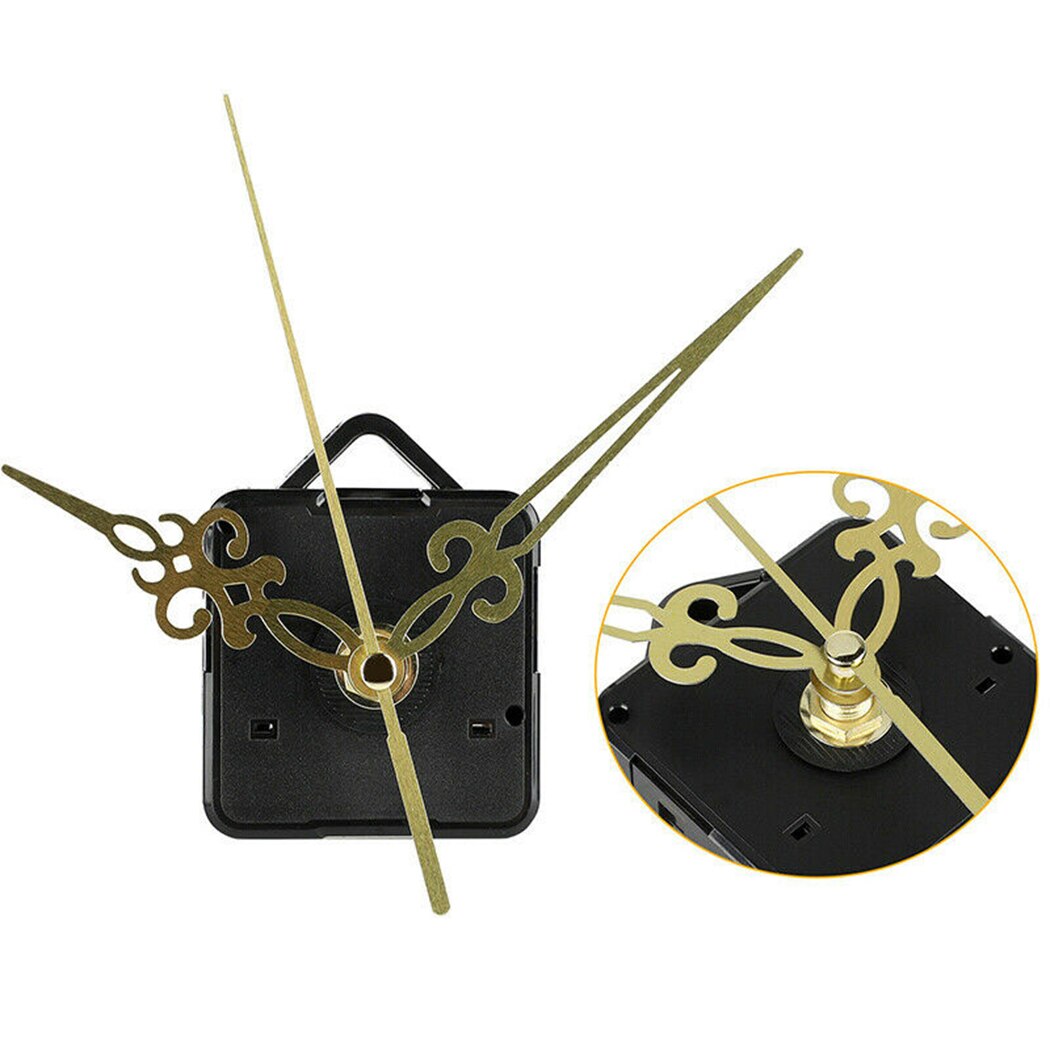 Silent Sweep Quartz Clock Movement Mechanism Hands 0.5\\\\\\\" Shaft Replacement DIY Repair Parts For Home Handmade