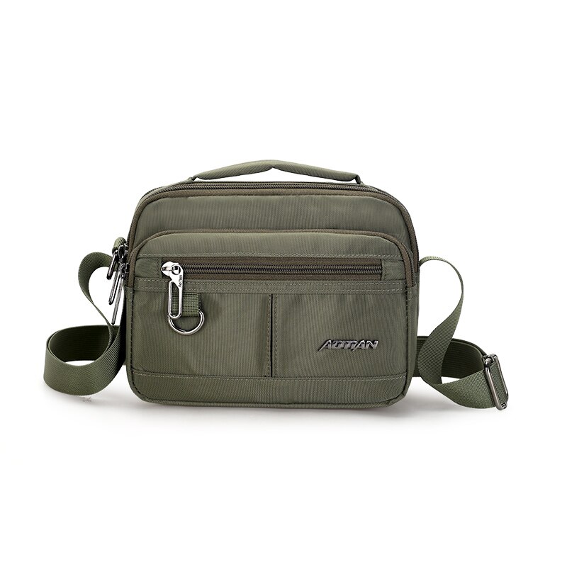 AOTIN Style Sling Bag Men Nylon Shoulder Bag Crossbody Bag For Man Waterproof Clutch Messenger Bags: green