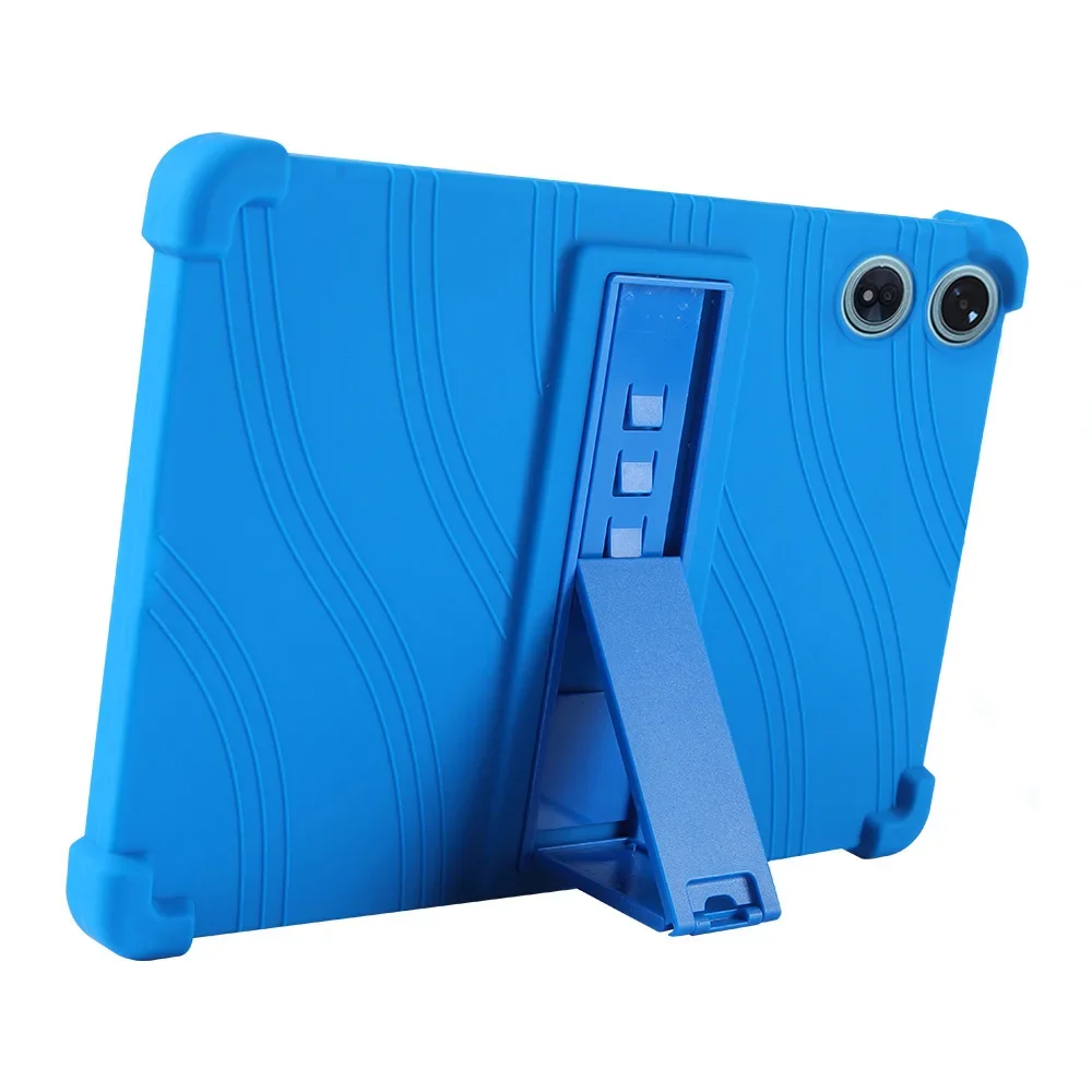 Til teclast  p50 ai tablet 11 " android 15 etui stødsikkert cover blødt silikone stativ beskyttende skal