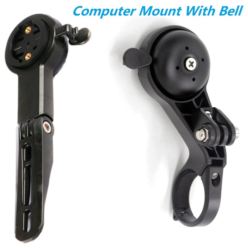 Multifuction Fiets Computer Mount Code Tabe Beugel Met Bell Gps Computer Gopro Sport Camera Houder Voor Garmin Cateye Bryton