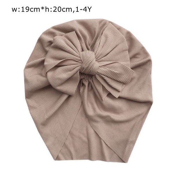 Turbante superelástico para bebé, sombrero fino para niña recién nacida, gorros con lazo de flores para niño pequeño, gorros para bebé , novedad para verano: 5