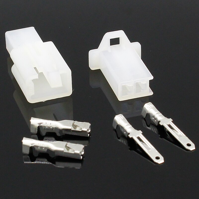 Connecteur de fil électrique automobile, 10 broches, 2.8mm, 1/2/3/4/6/9mm, Kits de fiches mâles et femelles, pour moto, vélo et voiture