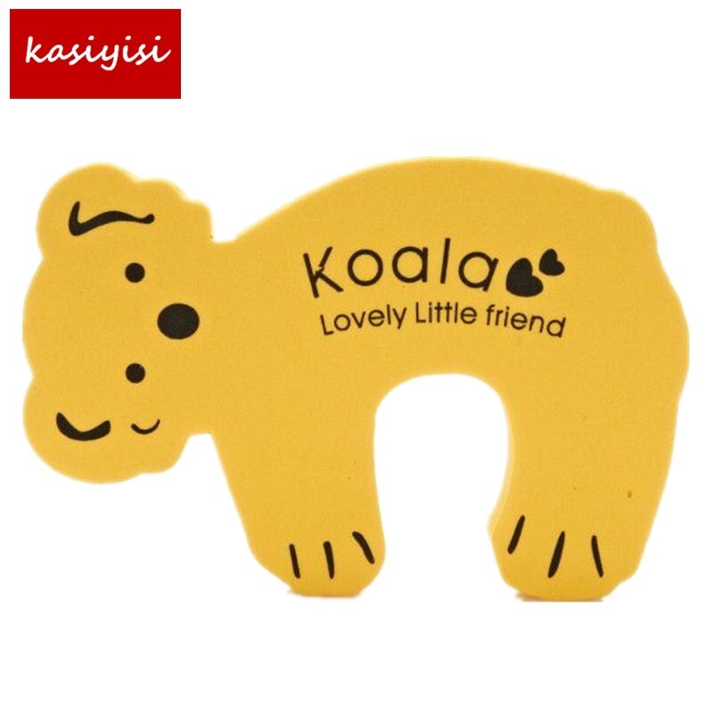 10pcs/set Baby Safety Door Stop Finger Lock Child Safety Helper Door Stop Finger Pinch Guard Locks for Children Random: yellowk