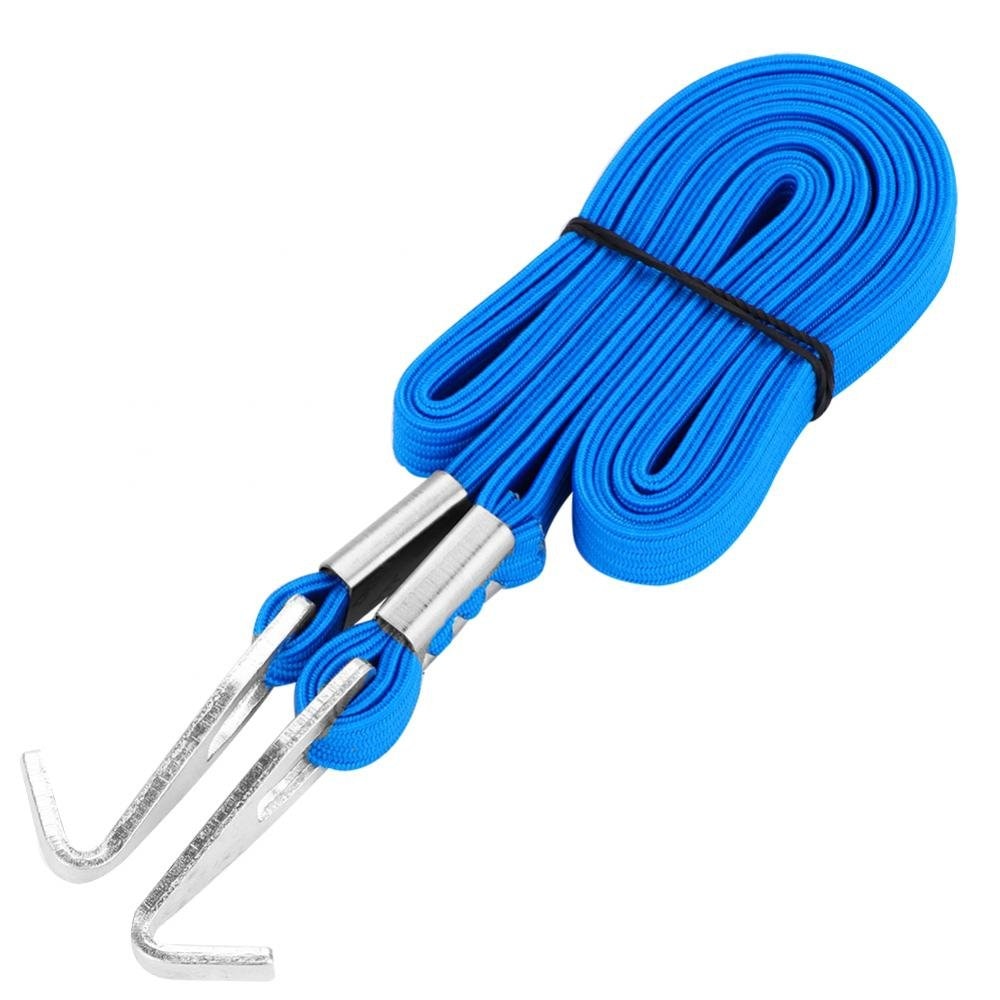 80cm elastisk bagasje tau sykkel sykkel sykling krok bandasjerem belte boks bære 50g pakning tau glipper utstyr tilbehør  d40