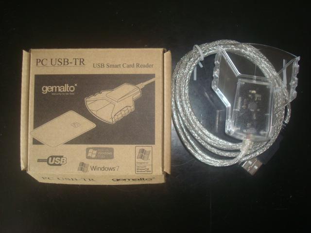 Gemalto PC USB TR USB Smart Card Reader CT30