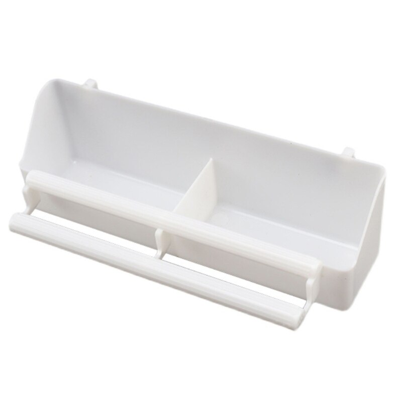 Q0KF Plastic Hanging Bowl for Poultry Parrot Pigeon Parakeet Cage Poultry Feeder Parrot Birds Plastic Feeding Bowl
