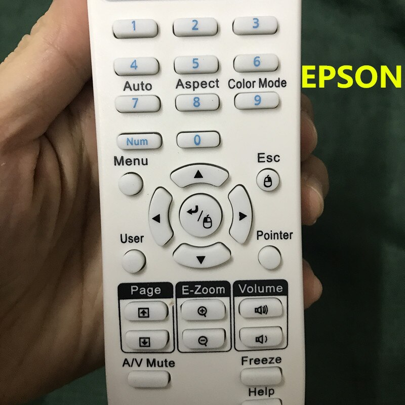 Epson projector afstandsbediening geschikt voor cb -s03/s03+/w03/x03//w15/x17/x18 cb-1985wu cb -97 s05e eb -c720xn cb -s04 cb-s04e