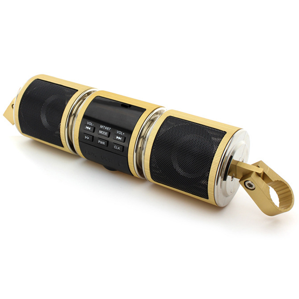 Haut-parleur de Moto étanche Radio Audio Bluetooth MP3B Moto système stéréo
