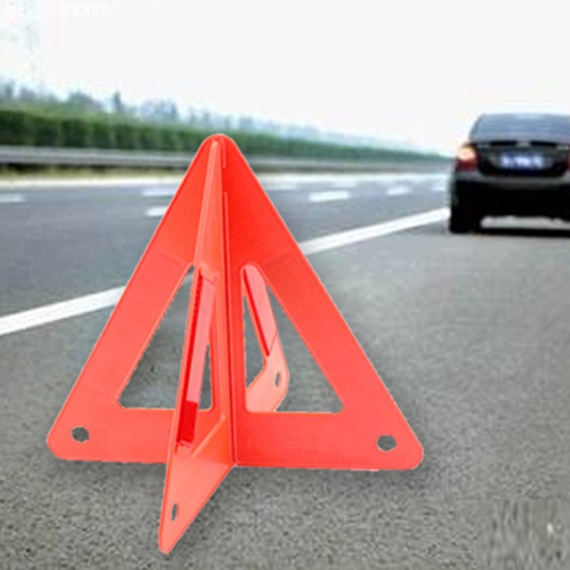 Car Vehicle Emergency Breakdown Warning Sign Triangle Reflective Road Safety