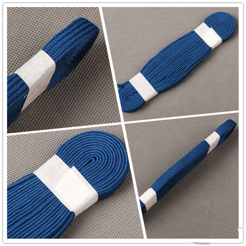 Synthetic Silk Blue Ito Sageo Wrapping Cord Tsukamai For Japanese Samurai Katana Wakizashi Sword Knife 4m