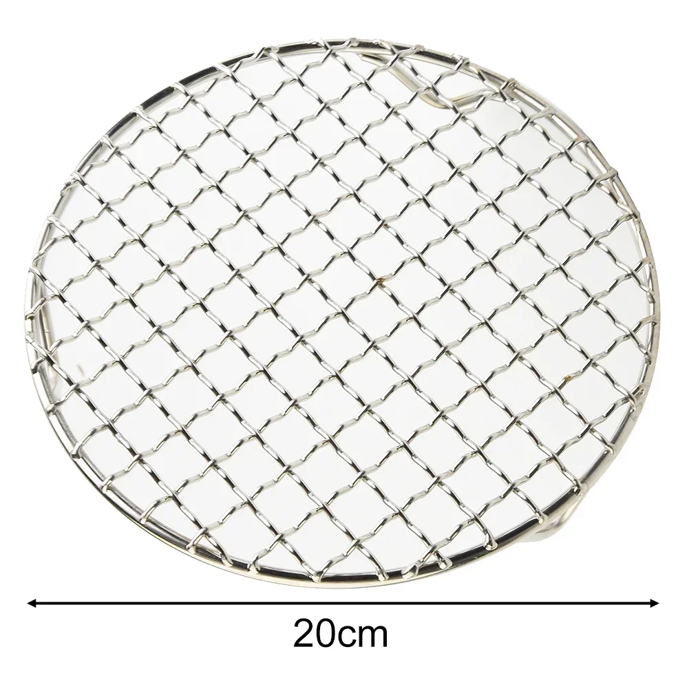 Round Cooling Baking Rack Versatile 201 Stainless Steel Wire Oven Grill Sheet For Barbecue Grilling Baking Drying BBQ Accessory: green