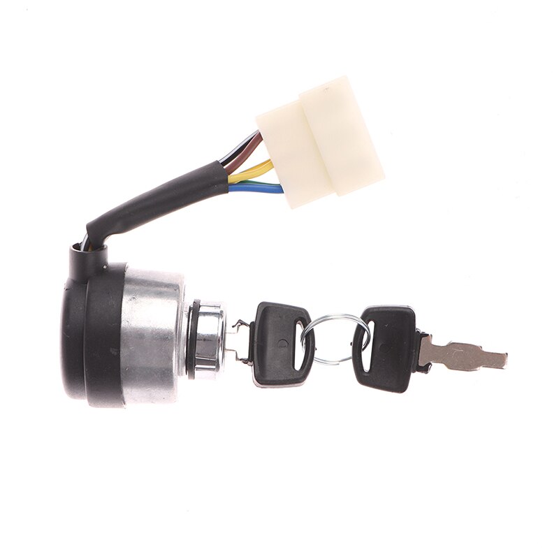 1set 6 Wire Way Gasoline Diesel Generator Gas Ignition Start Key Lock Switch Gas Generator Gasoline Generator Accessories