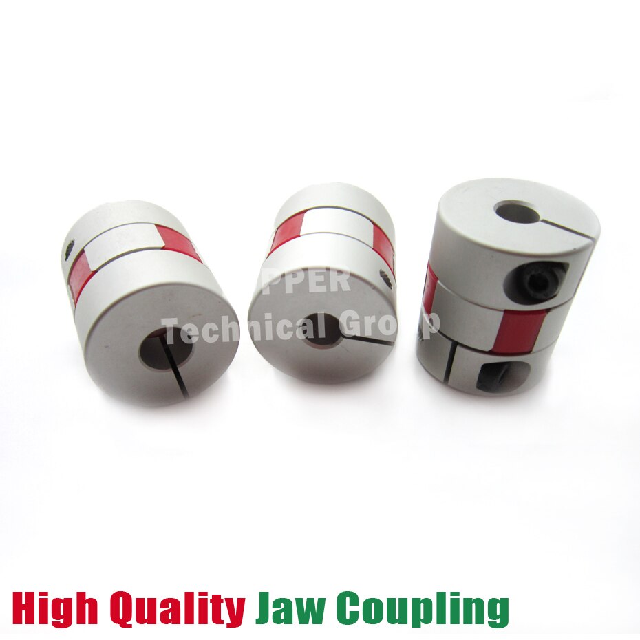 Vibration Damping Coupler Flexible Jaw Coupling 14mm To 14mm | Aluminum,  40x66mm, For 3D Printer, CNC, Motor Shaft Connector