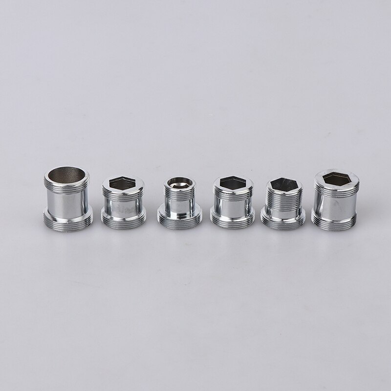 1pc Bathroom Kitchen Faucet Spout Accessories Faucet Adapter M16/M18/M20/M21/M22/M24 Thread Transfer Thread Brass Connector