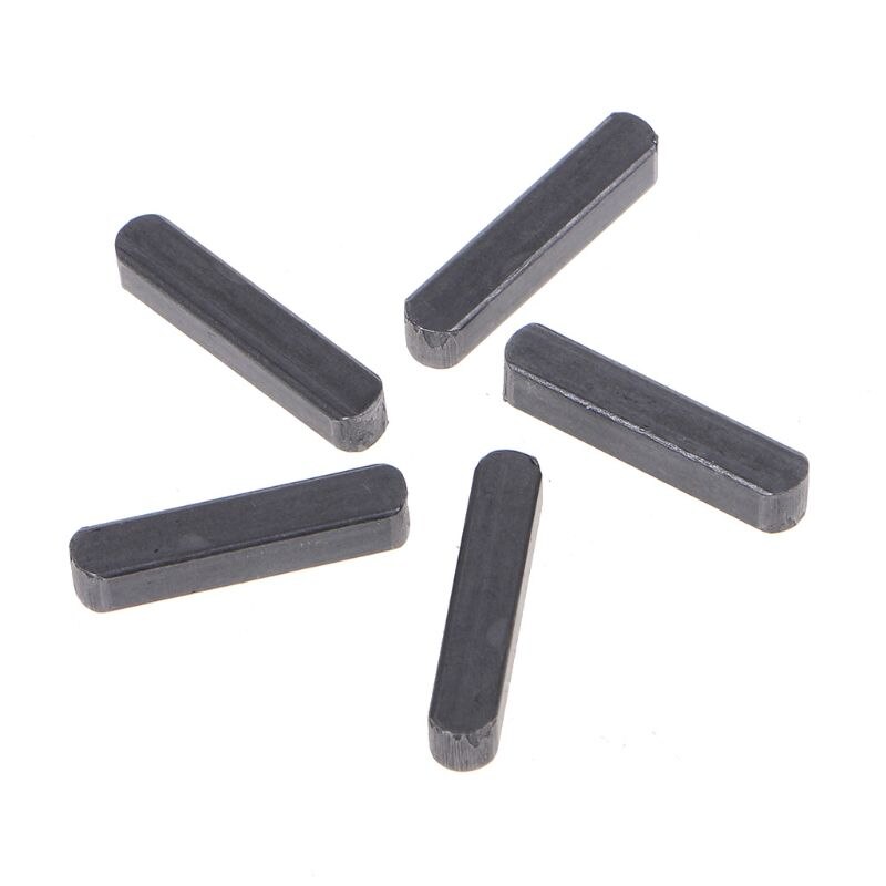 140pcs Round Ended Feather Key Parallel Drive Shaft Keys Set 8mm 10mm 12mm 16mm 20mm 25mm 30mm Hardware with Box