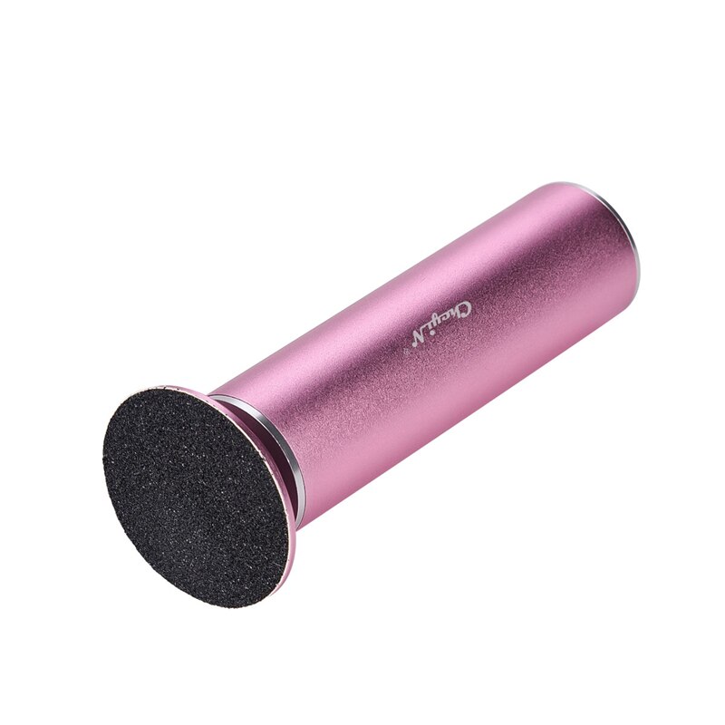 Lima eléctrica de aluminio para el cuidado de los pies, removedor de callos y talón, eliminación de piel muerta, pedicura, 60 almohadillas de molienda, 31 unidades