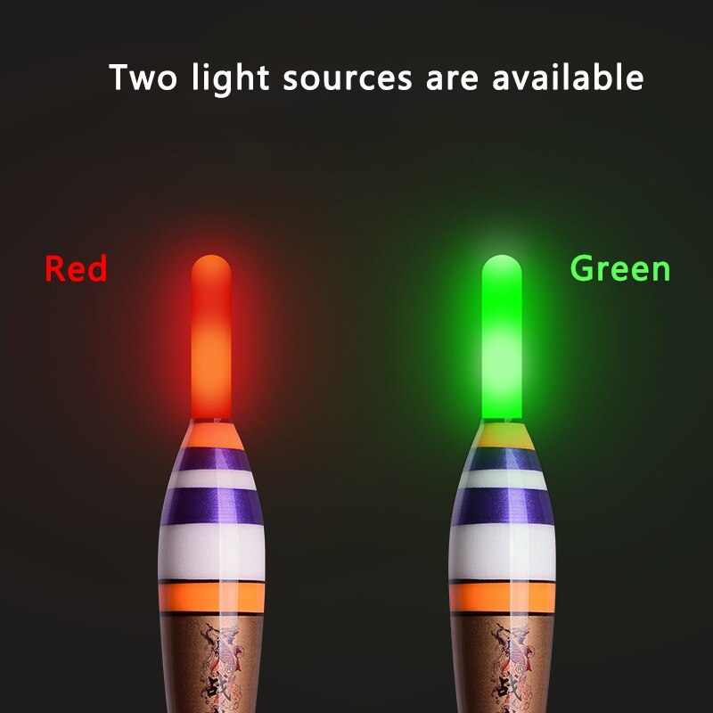 Electric Fishing Float LED Float Light Fishing Tackle Luminous Electronic Float With Battery Fish Buoys Tackle Accessories