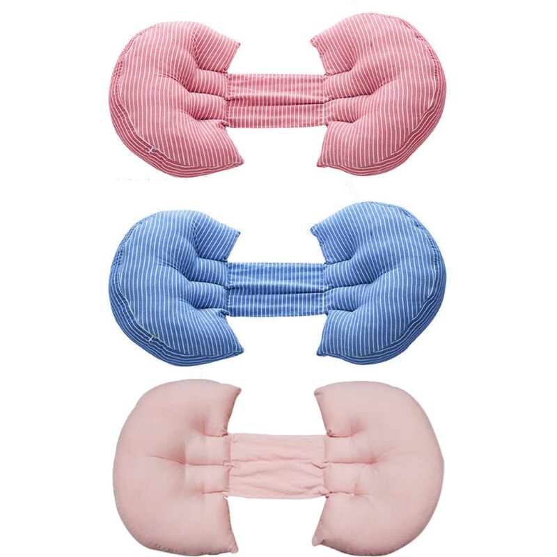 Oreiller de grossesse en forme de U pour femmes enceintes, Support de maternité, dormeur latéral, dos, hanches, jambes, ventre