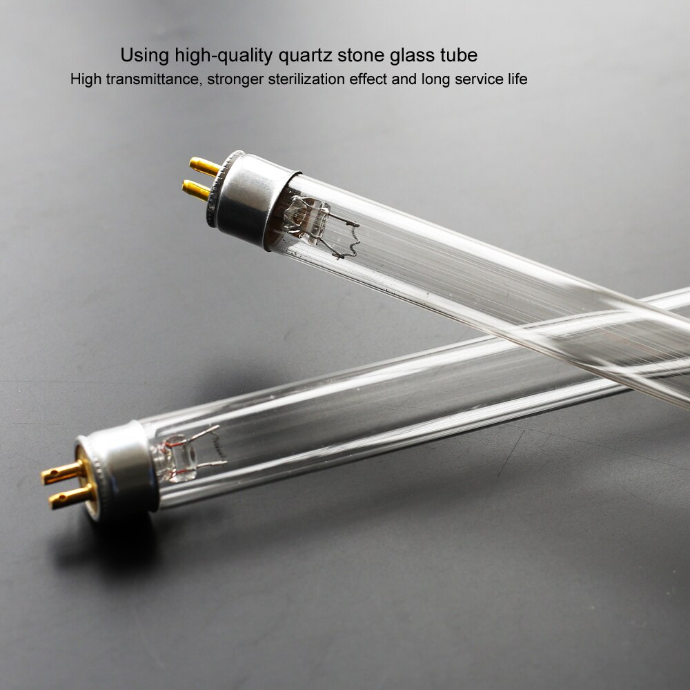 Quartz Lamp UV Sterilizer Lamp 220V 110V 6W 8W T5 Tube Ozone Germicidal Light Bactericidal Ultraviolet Lamp Disinfection Deodor