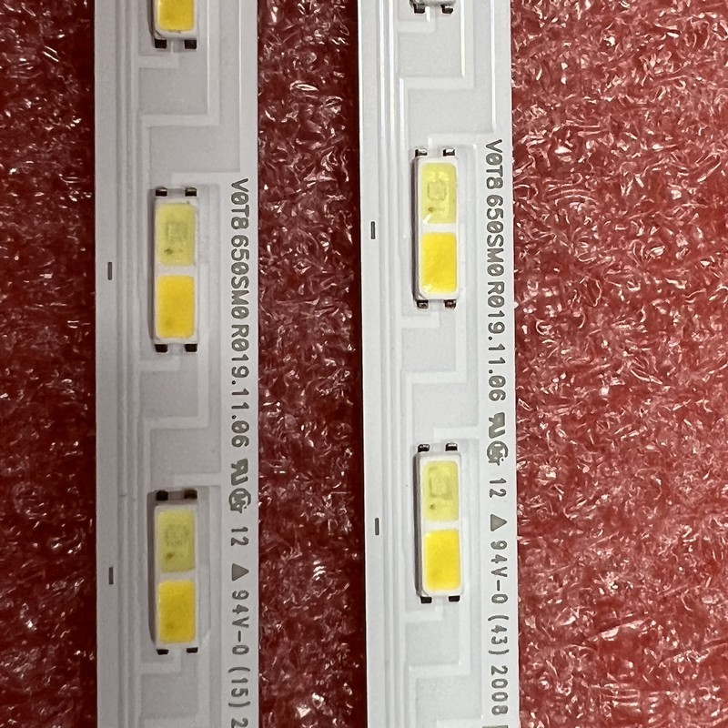 Striscia di retroilluminazione a portato per Samsung V0T8-650SM0-R0 BN96-50380A UN65TU8500 UA65TU8500 UA65TU8570 UE65TU8500 UE65TU8502 UE65TU8505