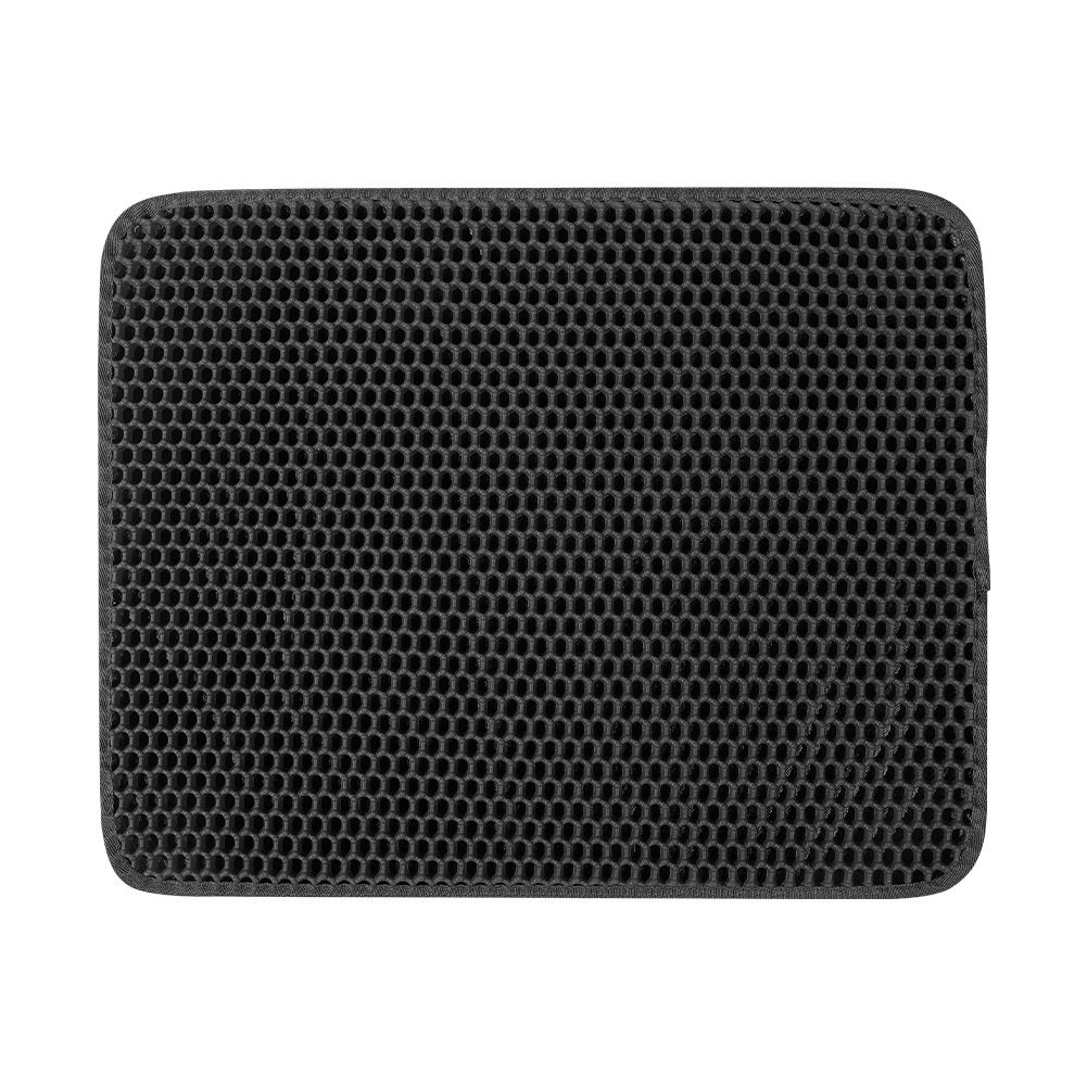 1Pc Large Size Cat Litter Mat-Advanced Honeycomb Double Layer ,Urine Waterproof,Easy Cleaning,Scatter Control,Stay Clean: 6XL / Dark Khaki