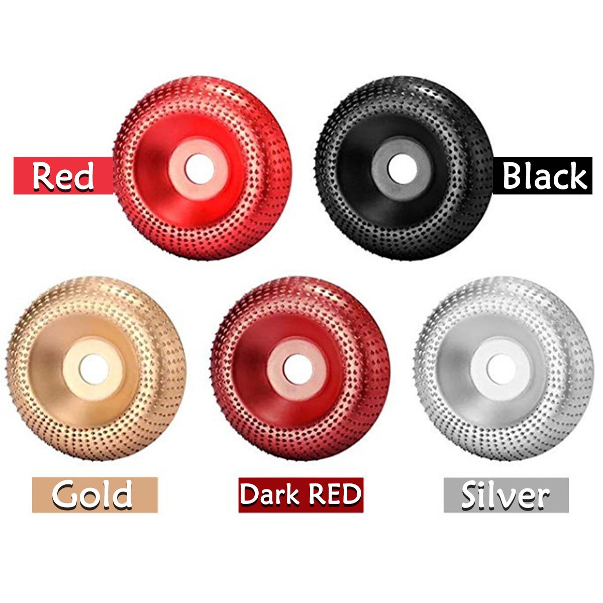 100 Mm Dia 4 "Flap Disc Slijpschijf Haakse Slijper Schurende Disc Schuren Carving Tool Metal Polijsten Houtwerk Multi gekleurde