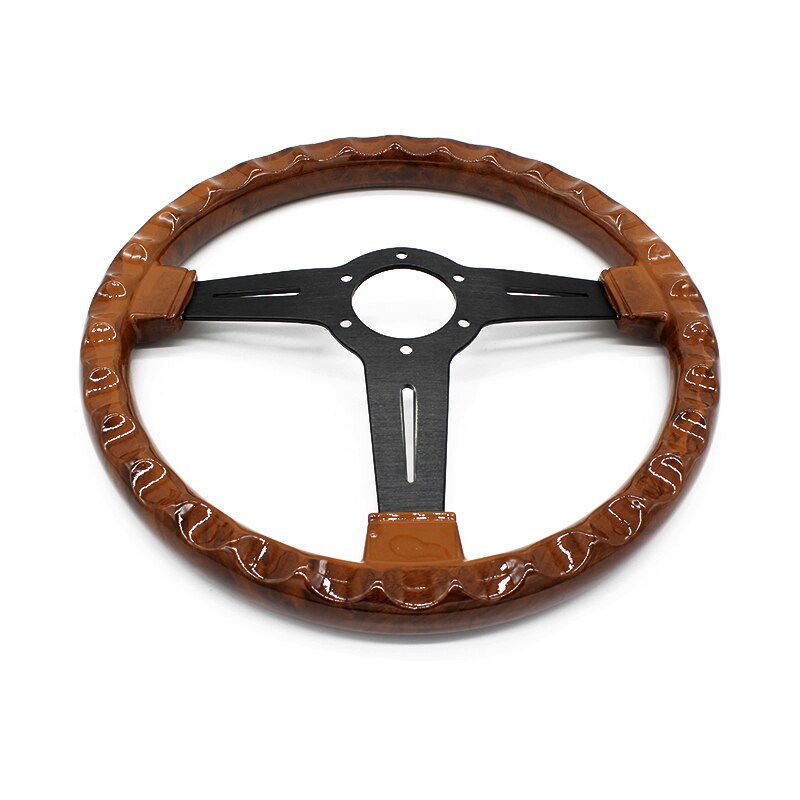 Universal 14 inch Wood grain Auto Racing Steering wheels
