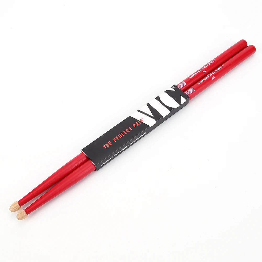 Beginners Drumsticks Drum Sticks Tip Drumsticks American Hickory Drumsticks Percussion Accessories: GOLD