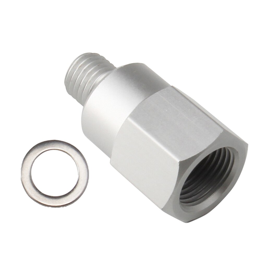 Swap Coolant Temperature Sensor Sending Unit Adapter M12 1.5 to 3/8 NPT