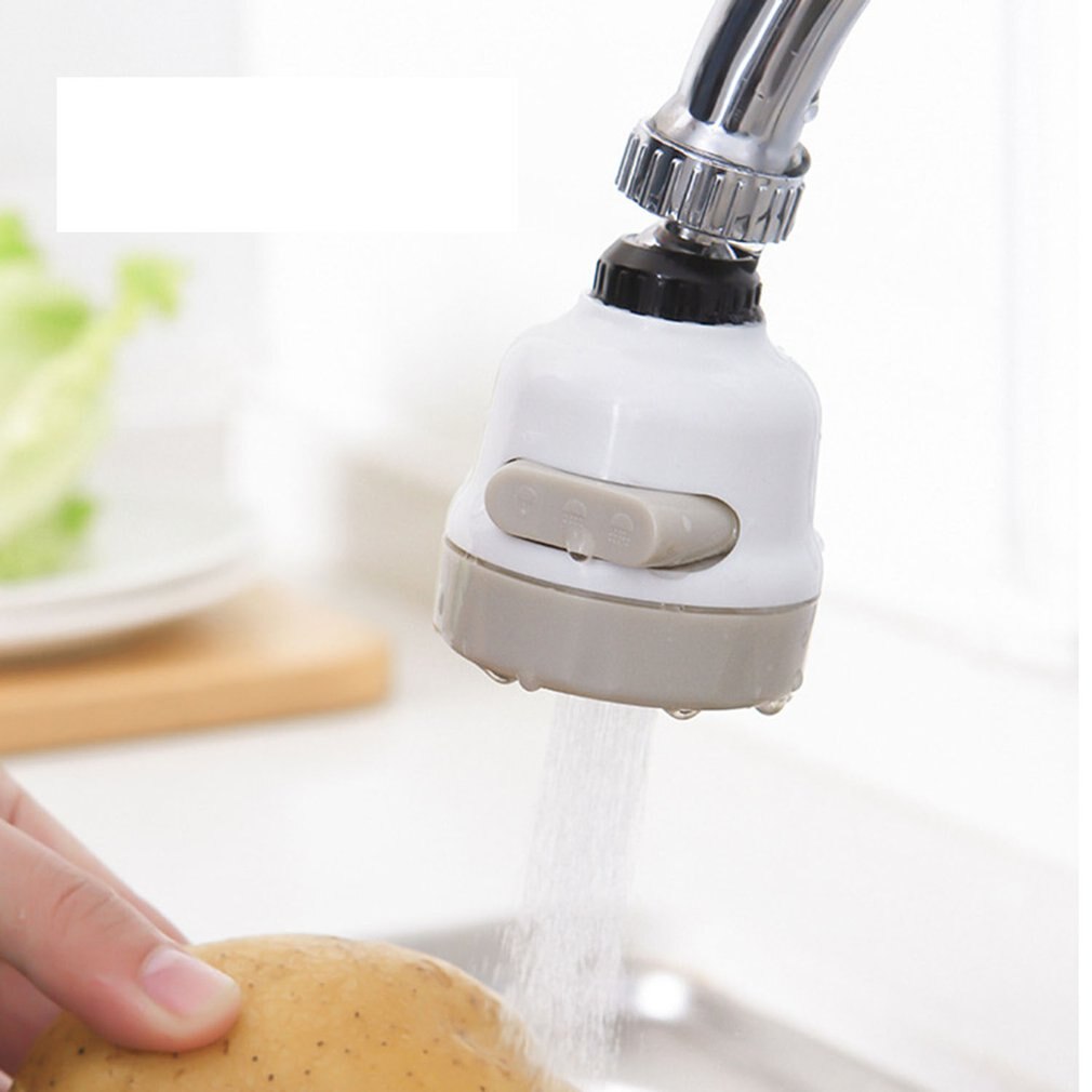 Moveable Kitchen Tap Head 360 Degree Rotatable Faucet Water Saving Sprayer Lightweight Home Accessories