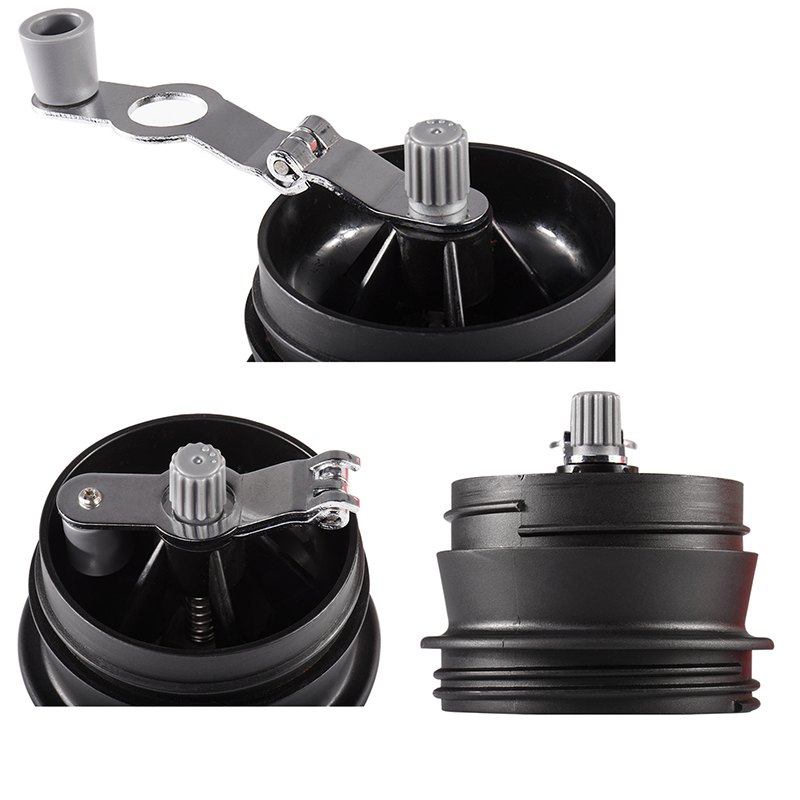 320ml manuelle kaffekværne håndtryk bærbar espressomaskine mini udendørs rejse sort kaffepressemaskine flaskekande
