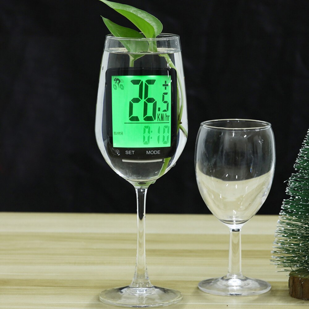 Multifunctional LCD Screen Bicycle Computer Wireless Bike Rainproof Speedometer Odometer Cycling 2.8inch Waterproof