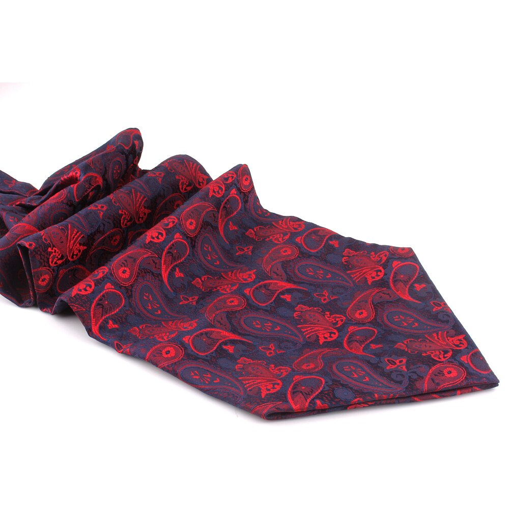 Cravate Paisley en Polyester pour homme, motif Floral, en cachemire, pour mariage, en Polyester, Jacquard, de luxe