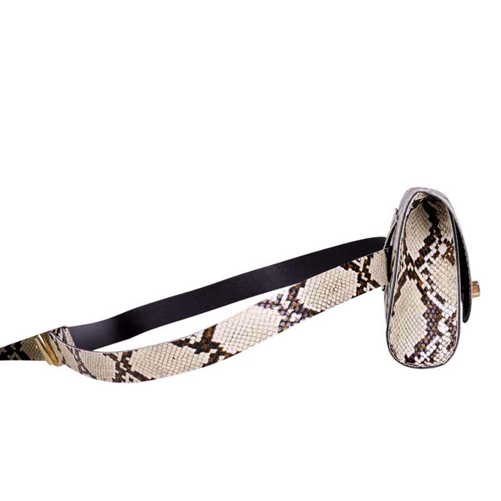 Frauen Lagerung Tasche Brust Tasche Schlange Serpentin Gedruckt Fanny Pack Einstellbare Band Reise Einkaufen Brust Hüfte Gürtel Taschen Handtasche