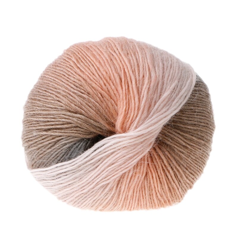 19 kleuren 50g Hand-geweven Regenboog Kleurrijke Gehaakte Kasjmier Wol Blend Garen Breien voor Winter voor weven Trui muts Sjaal Kni: 017