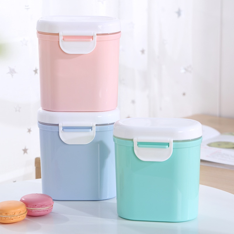 Baby Milk Powder Container Storage Large Capacity Multilayer Infants Kids Food PP Box Baby Feeding Food Storage Boxs Baby Stuff