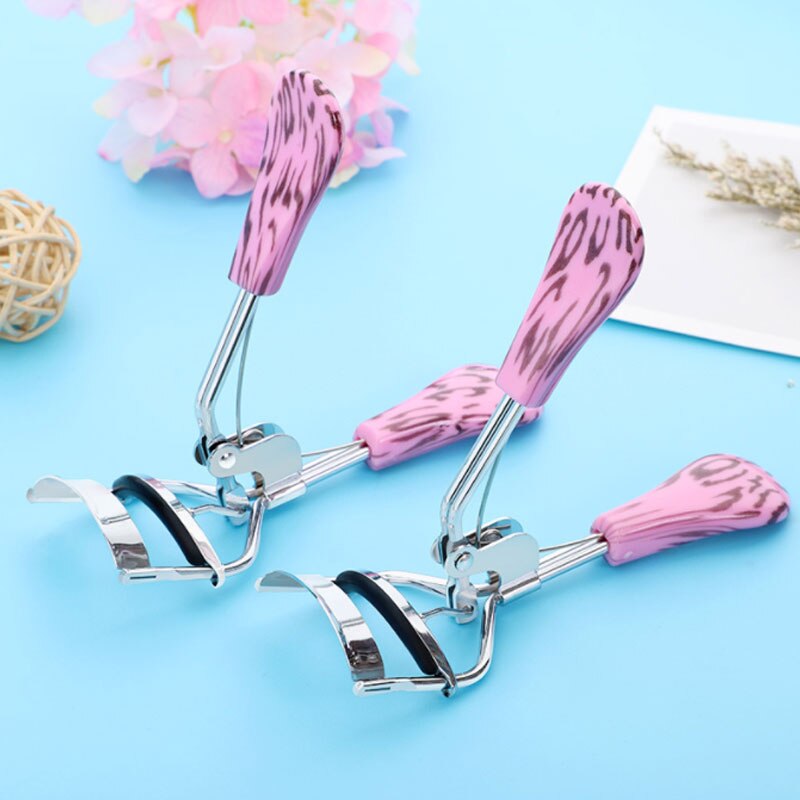 Woman Eyelash Curler Stainless Steel Eyelash Clip Lash Curler Pink Lash Lift Tool Beauty Eyelashes Makeup Tools
