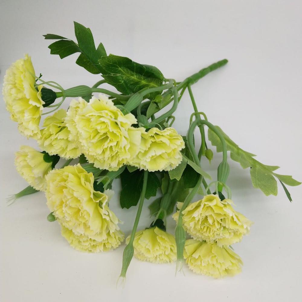 Home simulation flower carnation small wedding project decoration flower green Plant: BH2